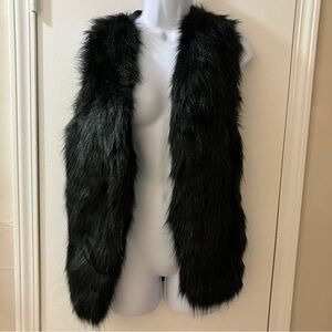 Vintage 90’s Mob Wife Fur Vest Sebby Collection